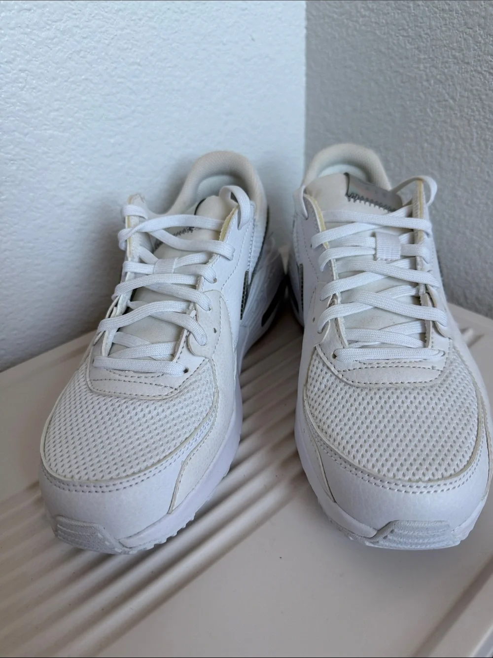 Nike Excee White / & Silver ☑️ Casual Sneakers.